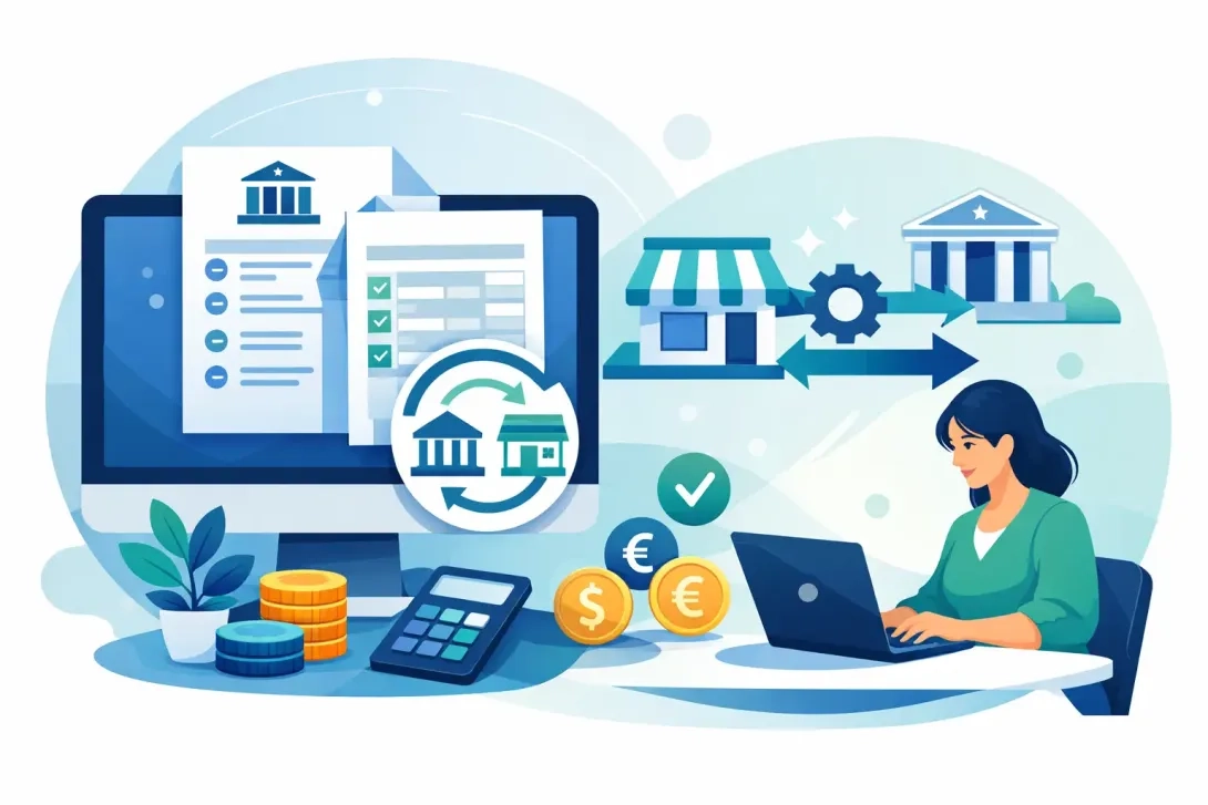 Autonomo mirando portatil